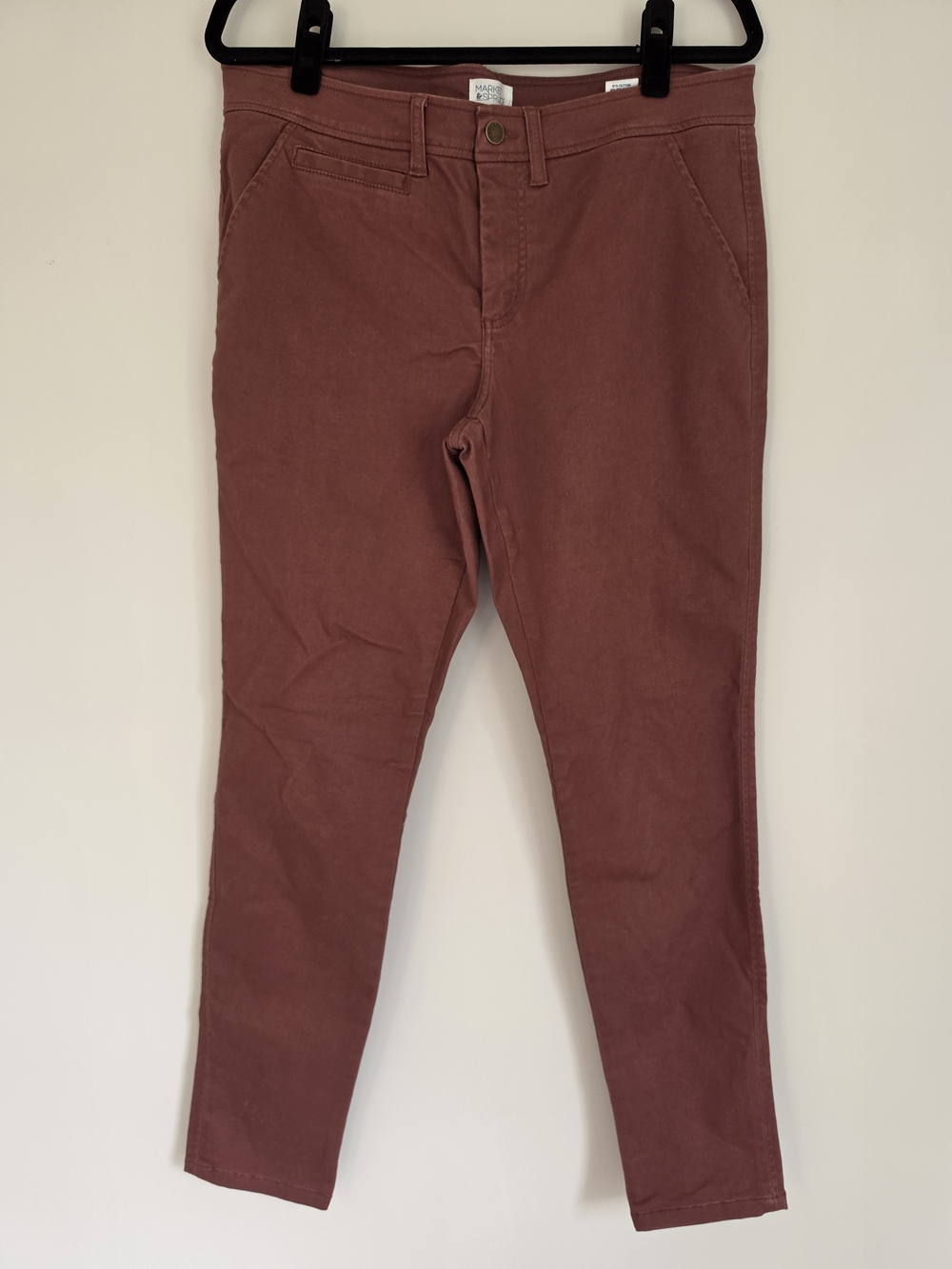 Market & Spruce Rust Slim Fit Skinny Jeans 14